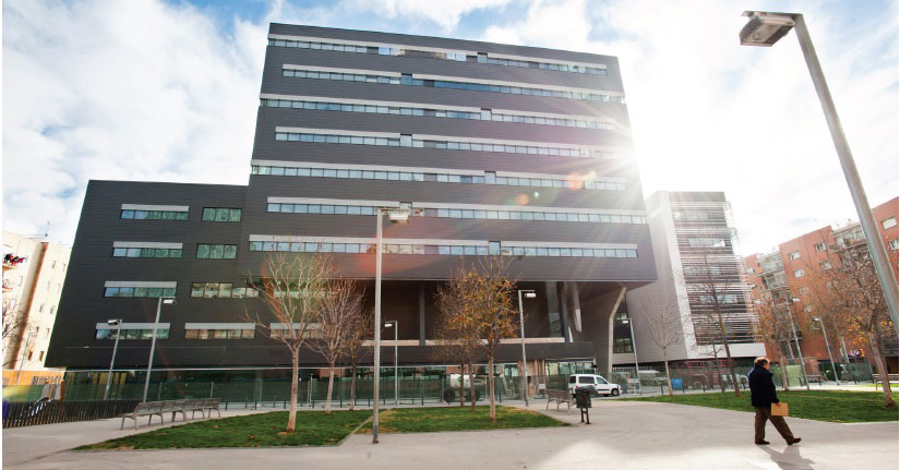 Edificio de la nueva sede de Henkel Ibérica, en Barcelona.