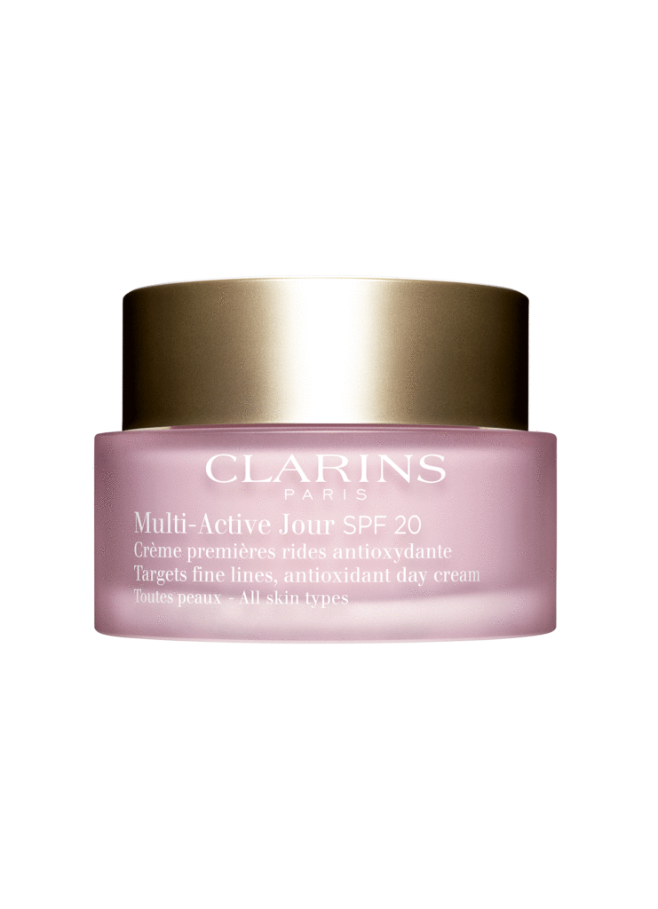 Multi Active Jour SPF 20 Toutes Peaux, de Clarins