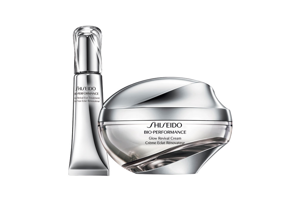 Shiseido Global Revival crema y contorno de ojos.