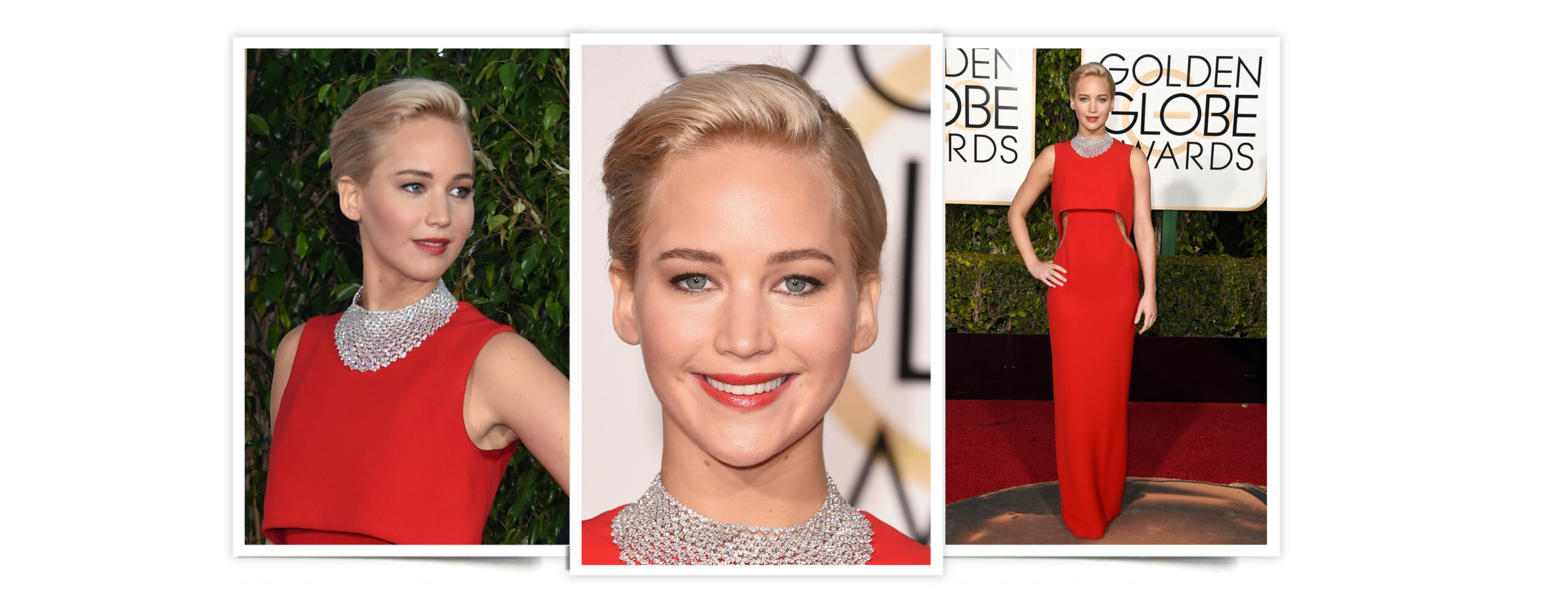 GLOBOS DE ORO. Jennifer Lawrence de Dior.