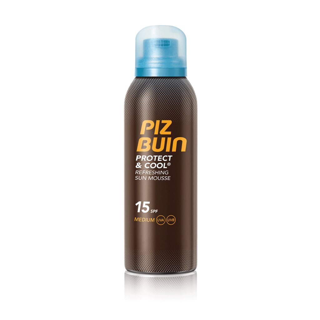 Protect &-Cool Mousse SPF 15, de Piz Buin