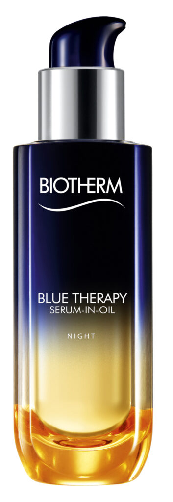 BIOTHERM BLUE THERAPY SERUM IN OIL-POMPE BLEUE NOIRE EC1 001