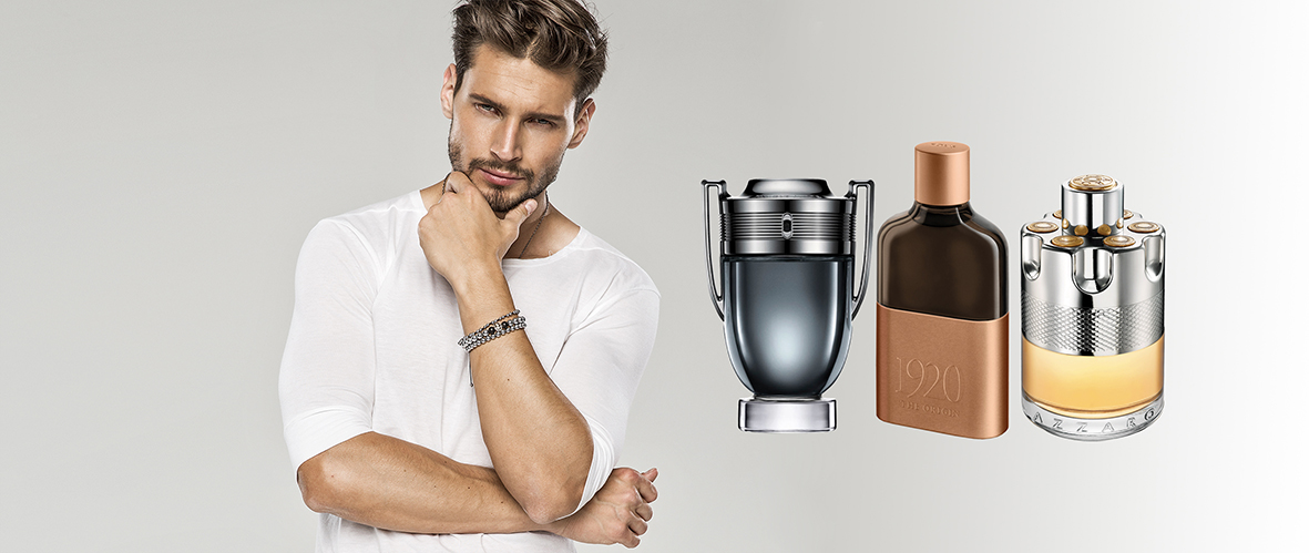 7 fragancias masculinas. Perfumes masculinos 2017: Invictus Intense, 1920 Origin Tous, Wanted Azzaro