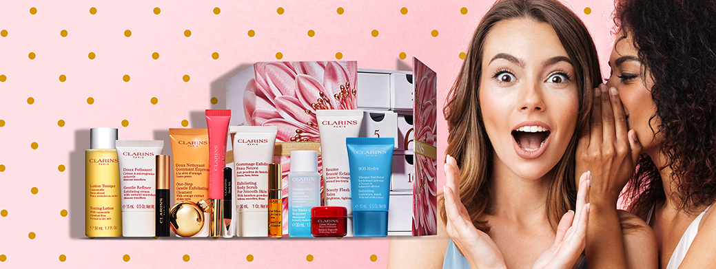 Calendario de Adviento de Clarins