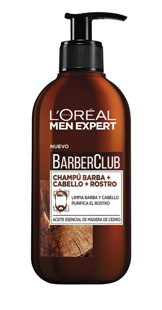 Limpiador barba + cabello + rostro, Barber Club, de L'Oréal