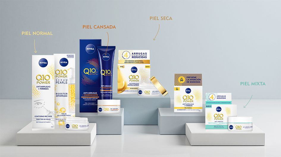 Línea de cuidado facial, Nivea Q10 POWER