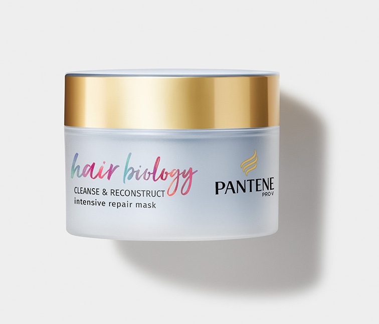 Hair Biology Mascarilla Purifica y Reconstruye, Pantene.