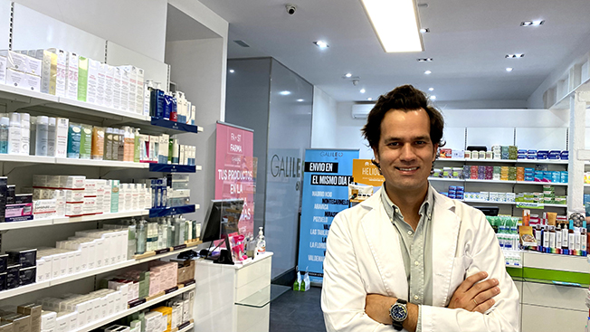 Felipe Martín, Farmacia Galileo 61, Madrid