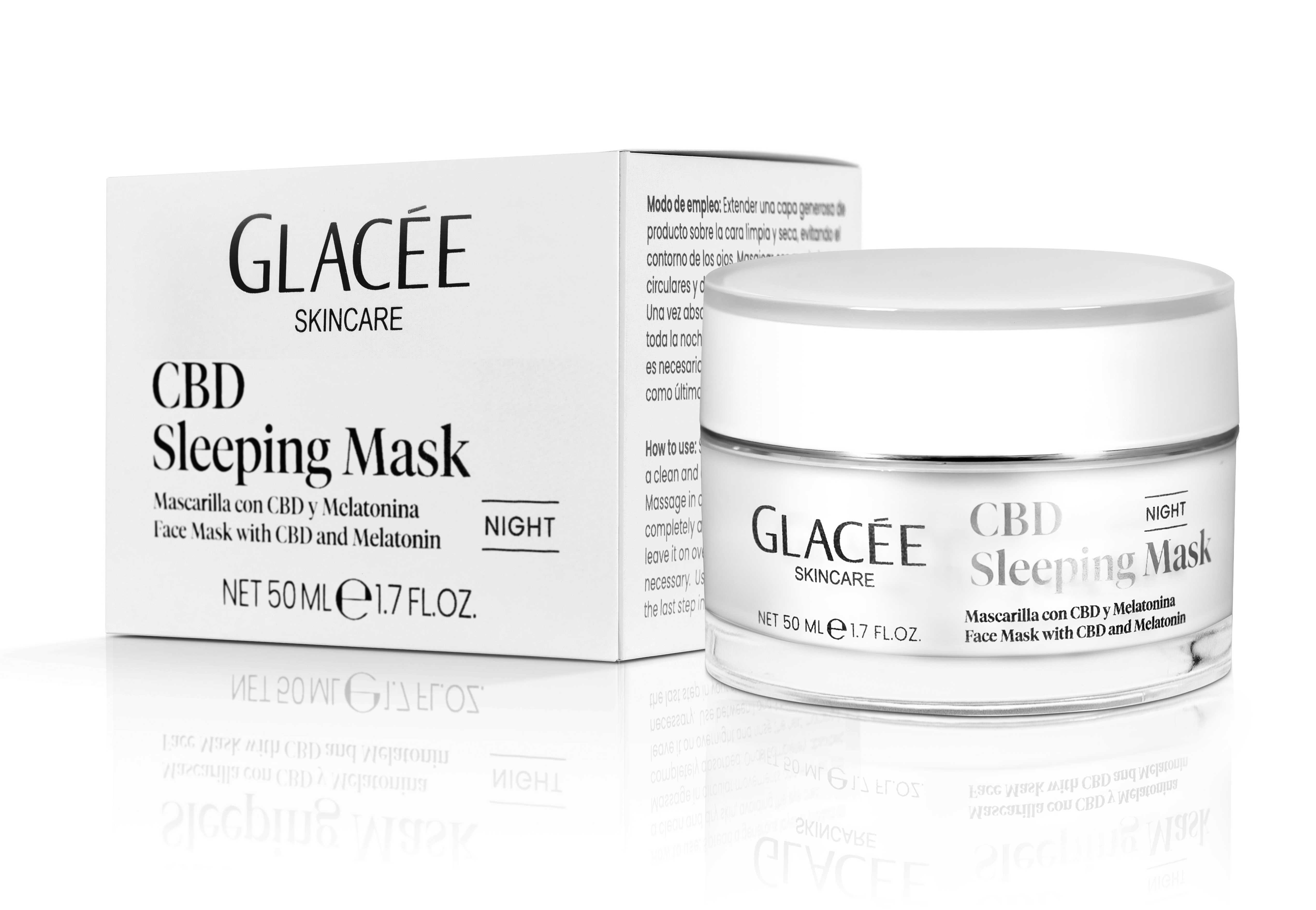 CBD Sleeping Mask Glacée Skincare