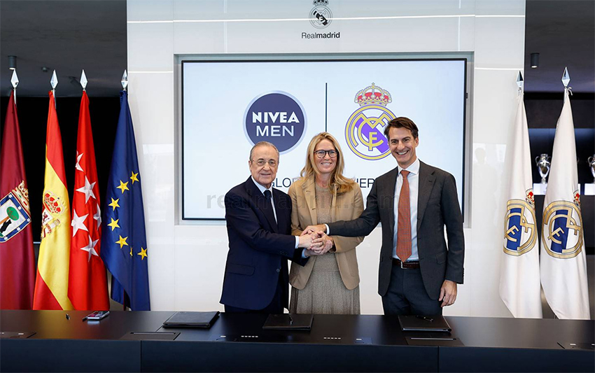 Nivea renueva su patrocinio con el Real Madrid