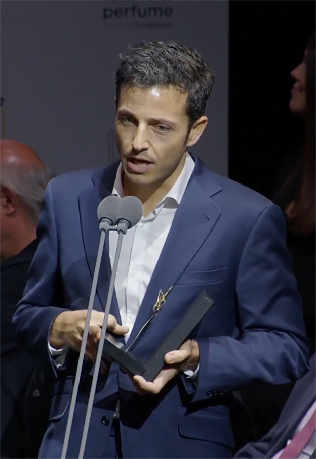 Fernando Osuna, Marketing Manager de Puig, ha recogido dos premios: Mejor Campaña Masculina para Phantom, de Paco Rabanne, y Mejor Perfume Icónico Masculino para Paco Rabanne Pour Homme, de Paco Rabanne.