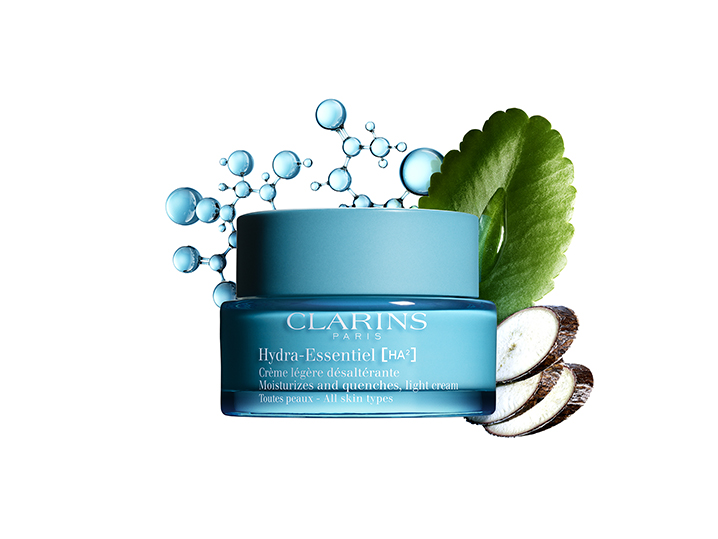 Crème Légére Désaltérante, Hydra-Essentiel, Clarins.