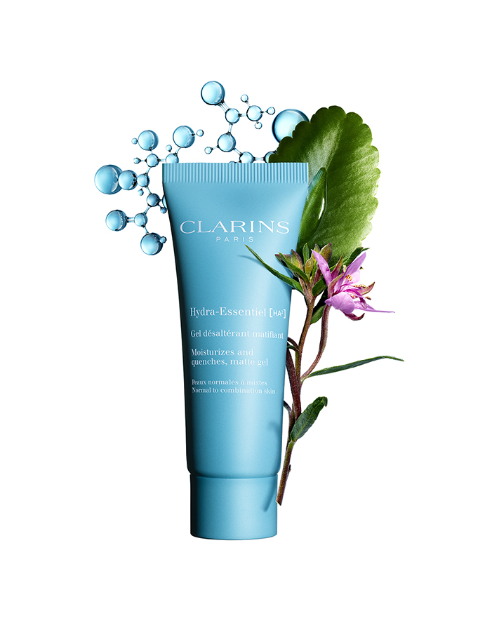 Gel Désaltérant Matifiant, Hydra-Esentiel, Clarins.