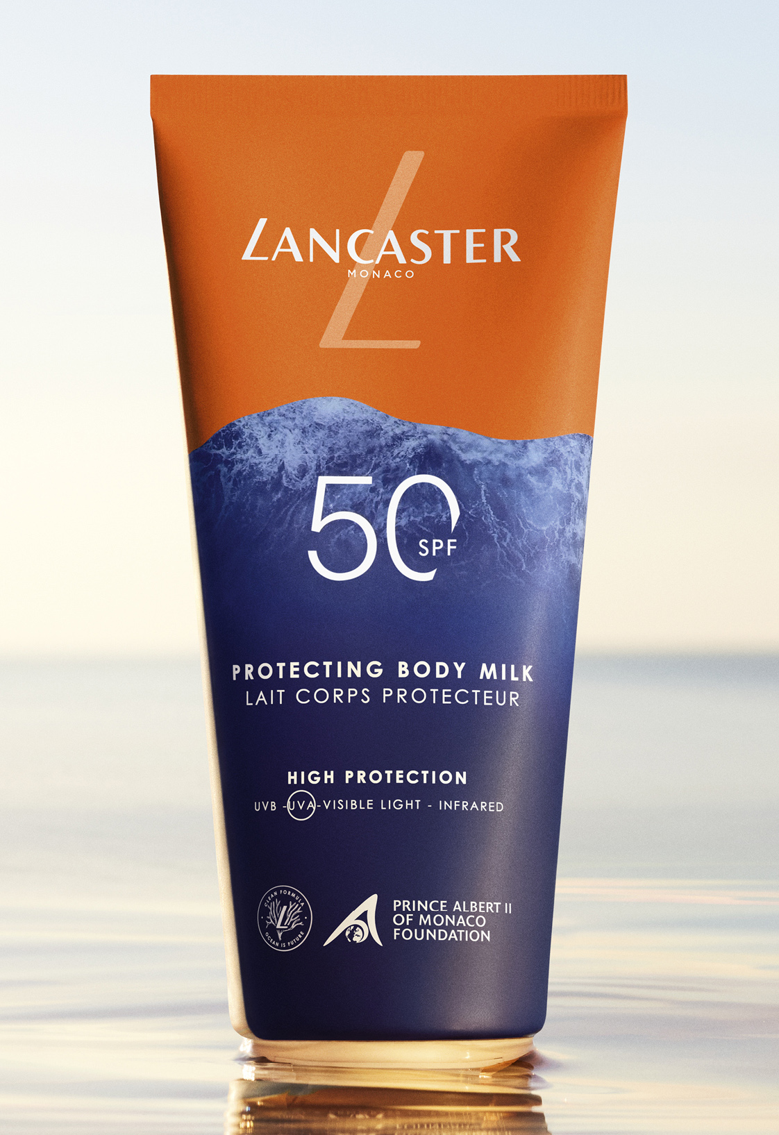 Protecting body milk SPF 50, limited edition de Lancaster