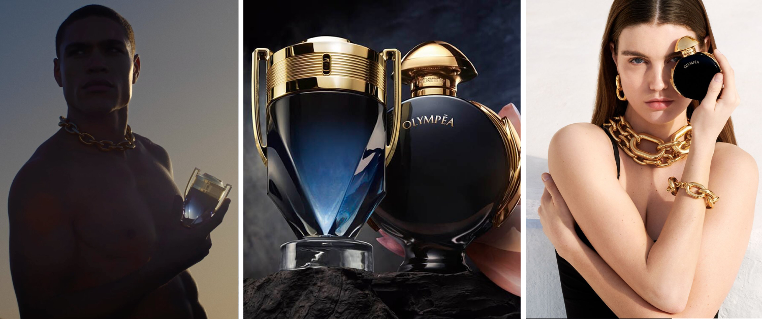 Invictus y Olympéa Parfum