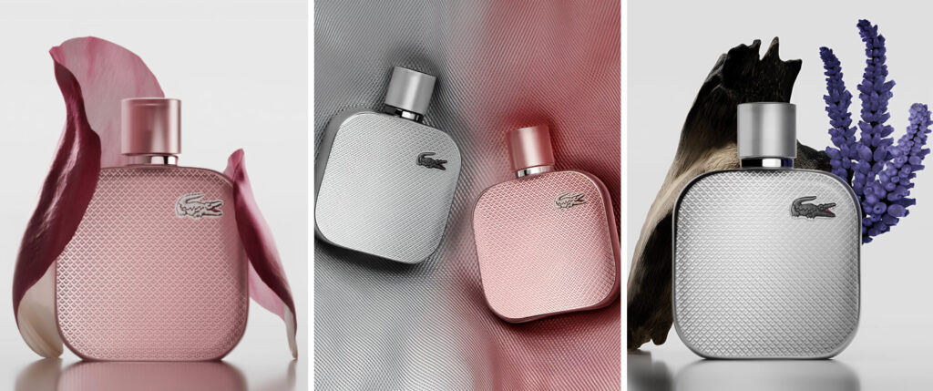 Lacoste Silver Grey Silver Rose